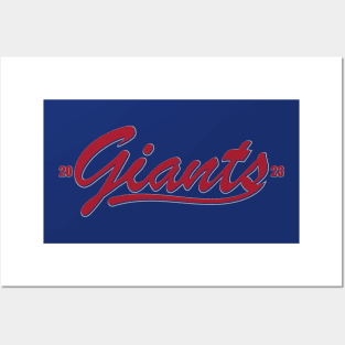 Giants 2023 Posters and Art